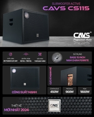 Loa Sub Điện 4 tấc  CAVS DS115
