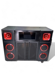 Vỏ thùng loa kéo 50 đơn 4 trung 2 loa treble ,mẫu mới