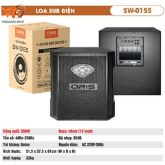 LOA SUB ĐIỆN CHÍNH HÃNG ORIS SW-015S, 700w