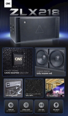 Loa Sub CAVS CX218 Bass 50 Kép Passive