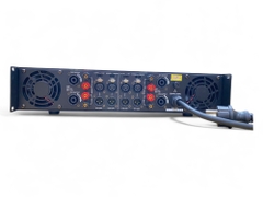 Cục đẩy công suất 4 kênh BS Audio S1500 Plus, 80 sò, nguồn xuyến đồng, 4KX1500W