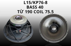 Củ loa bass rời 4  tấc từ 190 coil 75.5, L15/KP76-8