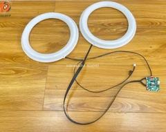 Vòng Led Tròn Dành Cho Loa Bass, hiệu ứng Led đủ màu, Nguồn 5V nhiều size 20 - 2 Cái