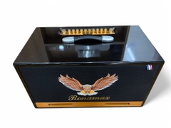 Loa Xách Tay Ronamax T980, 2 Bass 20cm, 500w, 2 Micro UHF