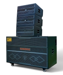 Loa kéo đi động công suất lớn 2 Nanomax Pro-600A,2 Bass 50, Công suất 3600W