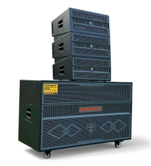 Loa kéo đi động công suất lớn 2 Nanomax Pro-600A,2 Bass 50, Công suất 3600W