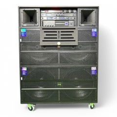 Loa kéo điện 4 bass 50, 2 treble ,Công suất lớn chơi ngoài trời