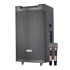 Loa Kéo Acnos TOP 530 (Bass 50cm, 300W/1200W, Kèm 2 Micro)