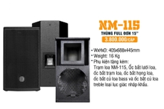 Vỏ loa full 4 tấc NM-115