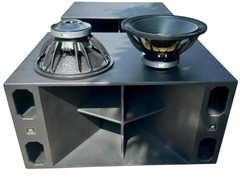Vỏ loa sub hầm 5 tấc đôi ,Ván ép cao cấp