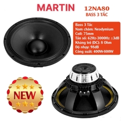 LOA BASS RỜI MARTIN 3 TẤC TỪ NEO COIL 75, 12NA80