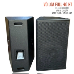 Vỏ loa full đơn 4 tấc lưới hỏa tiễn, KT 44X44X72cm