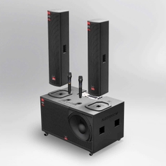 Loa Kéo di động Lovina KB-21802M, 2 bass 50, Công suất 1500w