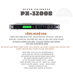 Vang số GUINNESS PX - 3200B