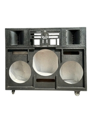 Vỏ thùng loa kéo điện 3 bass ( 2 bass 30cm 1 sub 40cm), có khóa, Nhiều mẫu