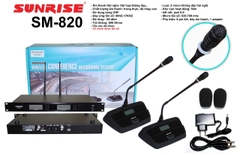 Micro Hội Nghị Cổ Ngỗng Không Dây Sunrise SM-820