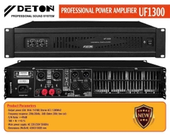 Cục đẩy công suất 2 kênh DETON UF1300, Công suất 1300w/1CH