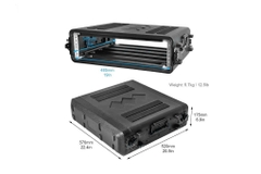 Tủ Rack nhựa âm thanh 2U,3U,4U,6U MORGAN SOUND – Tủ Nhựa HDPE