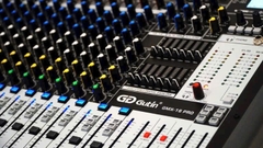 MIXER GUTIN GMX-16PRO, 2 ĐƯỜNG FX ,12 MONO (MIC), 4 STEREO