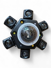 Đèn led moving  (6 cánh), Có nhiều hiệu ứng