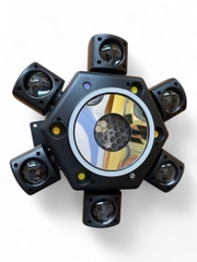 Đèn led moving  (6 cánh), Có nhiều hiệu ứng