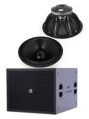 Vỏ loa sub đơn 5 tấc và thành phẩm loa sub Maxo , NM118PRO