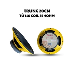 LOA TRUNG 20CM TỪ 110 COIL 35 4OHM CHÍNH HÃNG SOWAY