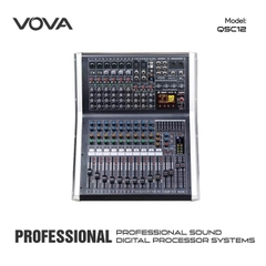 Mixer VOVA QSC12, 12 line ,hàng chính hãng