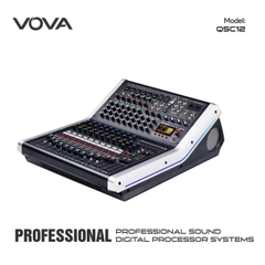 Mixer VOVA QSC12, 12 line ,hàng chính hãng