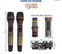 Micro loa kéo Q45, dùng lắp cho loa kéo