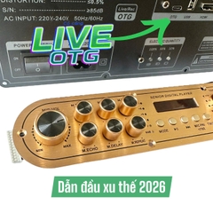 Mạch loa kéo mini K18 OTG Livestream Chống hú,Cống suất 180W