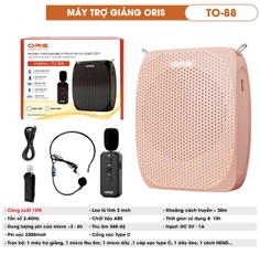 Máy trợ giảng ORIS TO-88 2 Micro , pin 8h, 10w