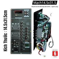 Mạch Board loa kéo công suất 500w, KT 14.5x31.5 cm, SD loa đôi đơn 40-50