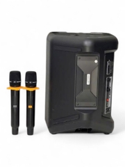 Loa kéo di động xách tay H-08PRO , Kèm 2 micro ,công suất 800W