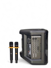 Loa kéo di động xách tay H-08PRO , Kèm 2 micro ,công suất 800W