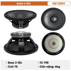 Củ loa bass rời 30 , 3 tấc từ 190 coil 75, HS12D01