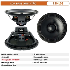 Củ loa bass rời Oris 30, 3 Tấc Từ neo coil 75 , 12NL08