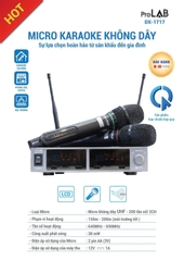 Micro Không Dây ProLAB DX - 1717