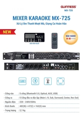 Vang cơ GUINNESS MX - 725