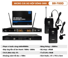 Micro cài áo Oris BR-700D