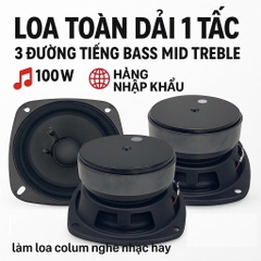 Loa toàn dãi bass mid treble 11.5cm ADX TD100 100W- cao 7cm làm colum
