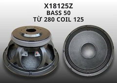 Củ loa bass rời 50 5 tấc từ 280 coil 125 màn CACBON ,X18125B 1500w