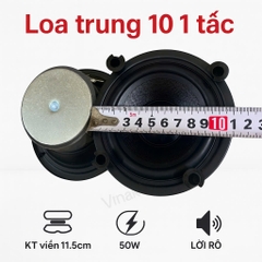 Loa trung rời 10 10cm, 1 tấc 30w, to rõ lời
