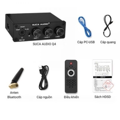 Bộ Gải Mã Âm Thanh DAC Q4, USB, Bluetooth 5.0, Opical
