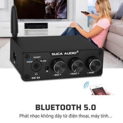 Bộ Gải Mã Âm Thanh DAC Q4, USB, Bluetooth 5.0, Opical