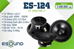 Loa bass rời 30 Esound từ 180 coil 76, ES-124