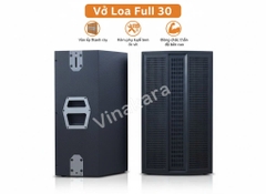 Vỏ Loa Full 30 3 tấc, 4 tấc Đơn, Ván Ép, Sơn Sần,Có thanh Ray cao cấp
