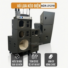 Vỏ loa kéo điện 3 bass - 30 đôi sub 50 đơn ADX-21218