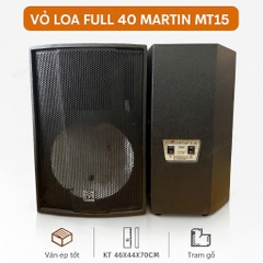 Vỏ loa full 40 4 tấc Martin MT15, ván ép (KT 46X44X70cm)