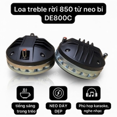 Loa treble rời 850 từ neo bi 850 coil 75, dây dẹp | DE800C